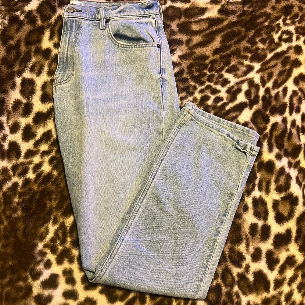 Hollister Light Blue Slim Straight Jeans